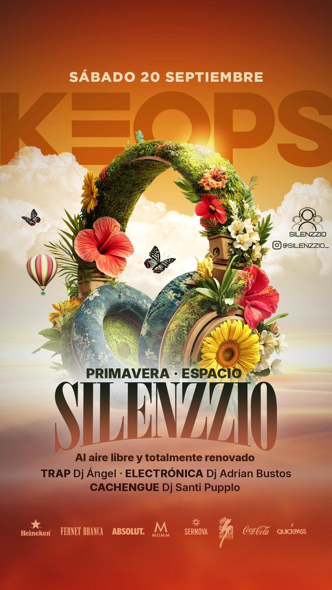 Primavera en keops SILENZZIO 